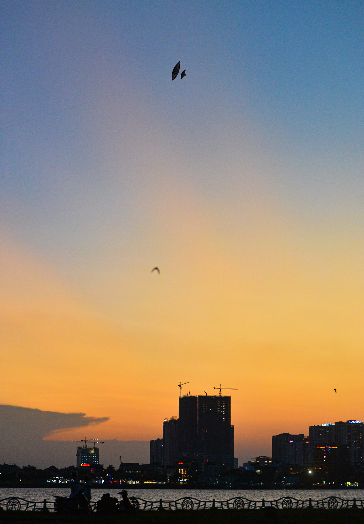 H&agrave; Nội: Người d&acirc;n bị d&acirc;y diều cứa cổ nhưng b&atilde;i cỏ trống cạnh phủ T&acirc;y Hồ vẫn đ&ocirc;ng người đến thả diều - Ảnh 8.