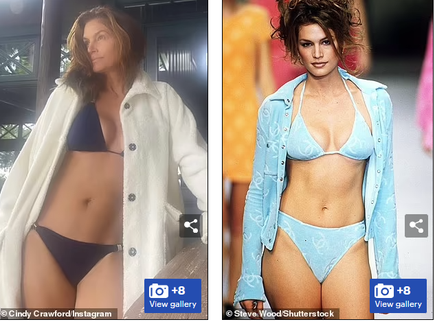 Huyền thoại mẫu Cindy Crawford khoe ảnh bikini trẻ đẹp ở tuổi 56  - Ảnh 3.