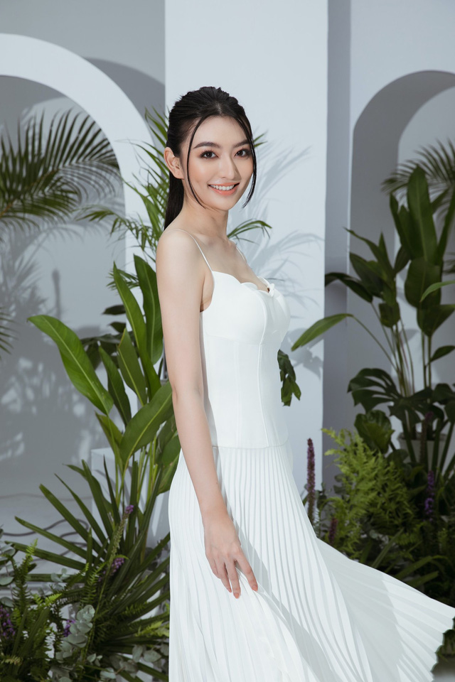 Nhan sắc cô gái gây tiếc nuối khi rút khỏi Chung kết Miss World Vietnam 2022 - Ảnh 6.