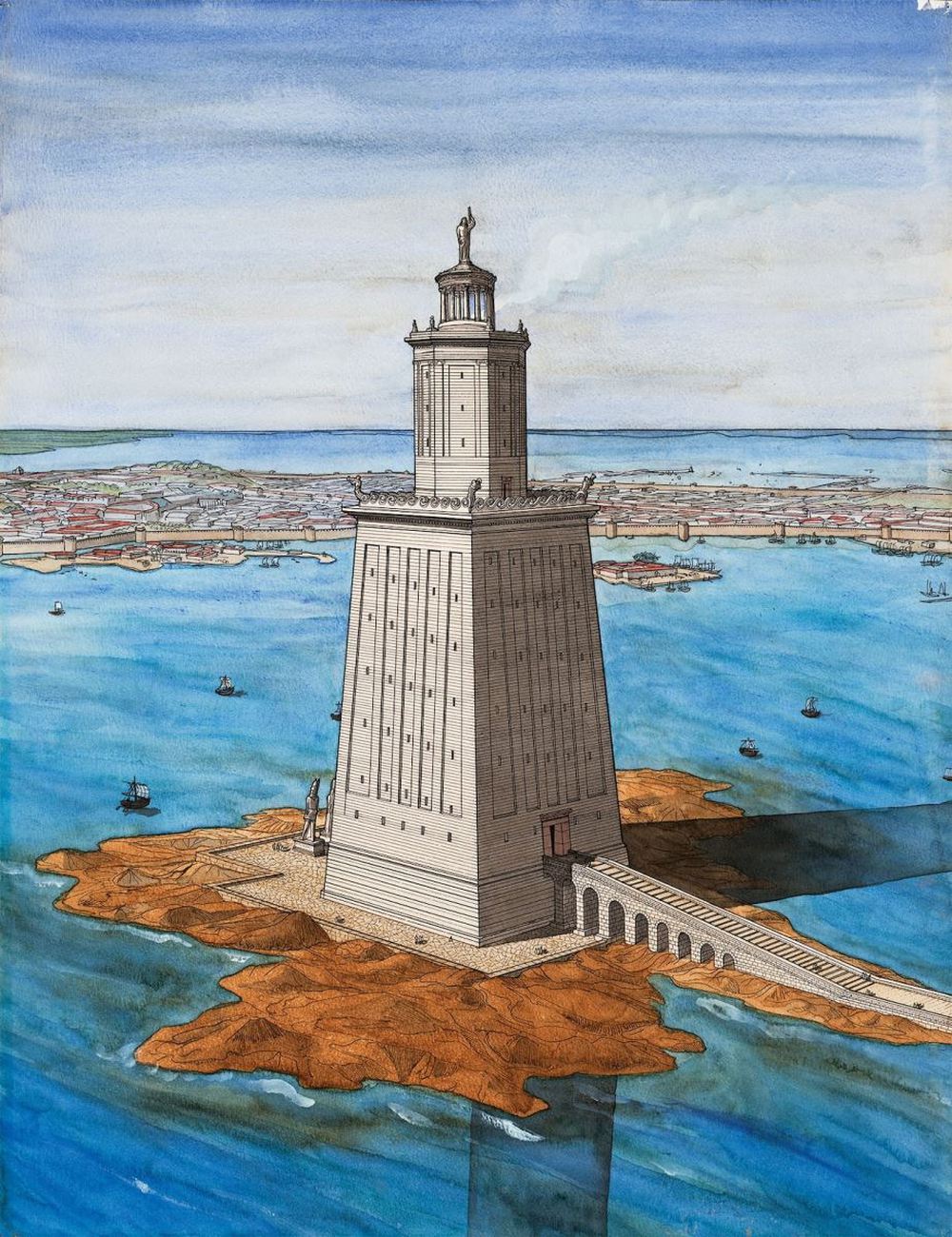 The millennial lighthouse does not turn off: More than 90m high, standing nearly 55km away, you can still see it - Photo 4. The millennial lighthouse does not turn off: More than 90m high, standing nearly 55km away, you can still see it - Photo 4.