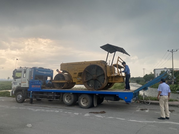 Trộm xe lu từ Nghệ An đem ra Hà Nội bán - Ảnh 1.