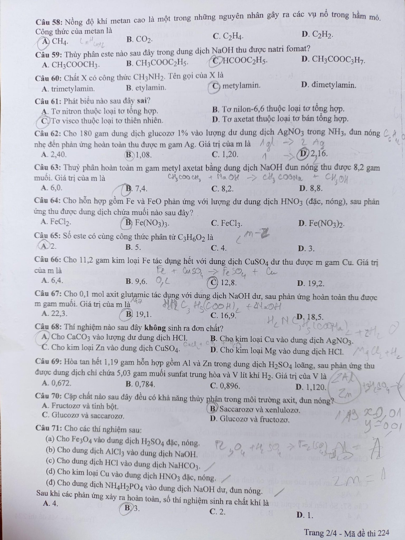 Đề thi tốt nghiệp THPT 2022 c&aacute;c m&ocirc;n tổ hợp Khoa học tự nhi&ecirc;n  - Ảnh 11.