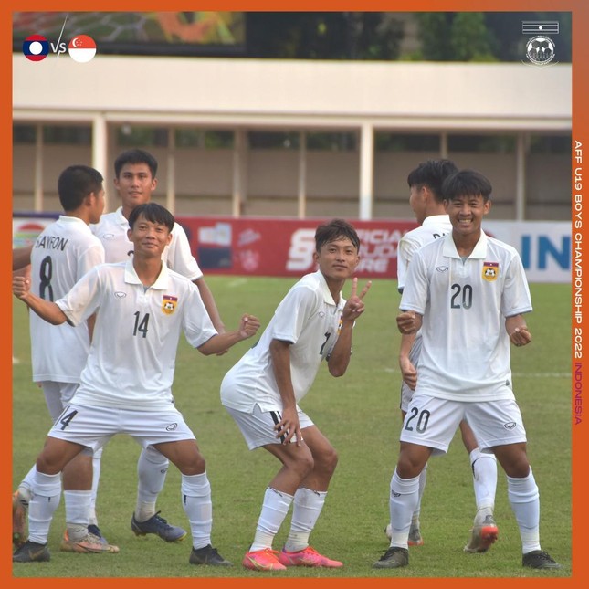 Laos U19 won tickets to the semi-finals of the Southeast Asian tournament before a round - Photo 1.