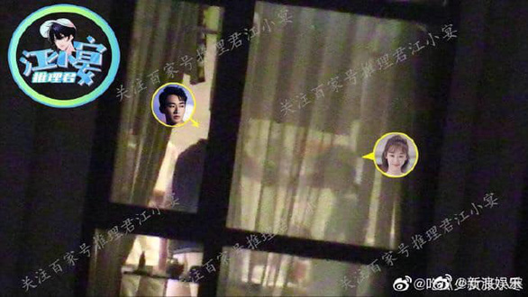 Dương Tử bị bắt gặp ăn b&aacute;nh kem hai người với Lưu Học Nghĩa v&agrave; m&agrave;n phủ nhận đi v&agrave;o l&ograve;ng đất - Ảnh 2.