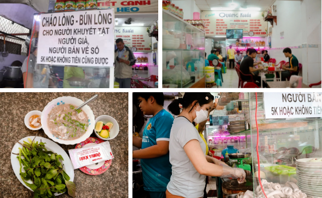 Quán cháo lòng không tiền cũng ăn được: Tôi không sợ người lợi dụng để ăn chùa - Ảnh 2.