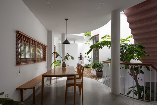 Tòa nhà 147m2 đầy tính nghệ thuật, mỗi bước đi trong nhà đều là một trải nghiệm thú vị - Ảnh 9.