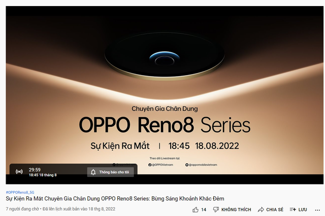 Trực tiếp sự kiện ra mắt OPPO Reno8 Series: Dòng sản phẩm dành cho những tín đồ đam mê nhiếp ảnh - Ảnh 4.