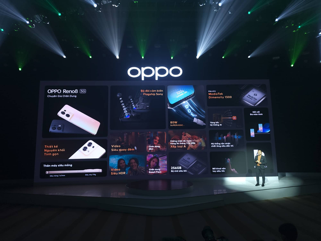 Trực tiếp sự kiện ra mắt OPPO Reno8 Series: Dòng sản phẩm dành cho những tín đồ đam mê nhiếp ảnh - Ảnh 28.