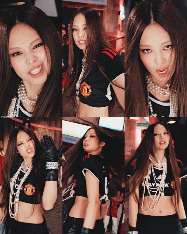 BLACKPINK trong MV mới: Thời trang dẫn đầu xu hướng, Jennie gây bão cực mạnh với áo Manchester United - Ảnh 3.