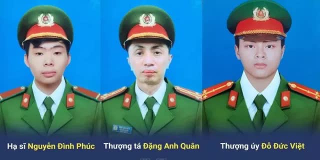 Chủ tịch nước truy tặng Huân chương Chiến công hạng Nhất cho ba chiến sĩ hy sinh khi chữa cháy tại Hà Nội - Ảnh 1.