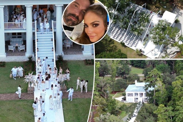 Đám cưới của Ben Affleck và Jennifer Lopez: Hoành tráng nhưng cũng không ít vướng bận - Ảnh 4.
