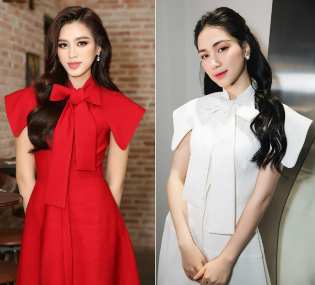 Sở hữu guốc thần 25 cm, Hòa Minzy không ngại diện váy dạ hội đụng hàng các nàng hậu Việt - Ảnh 4.