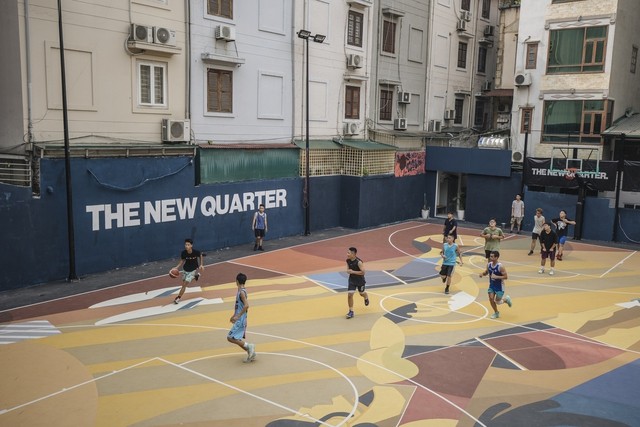 Khám phá sân bóng rổ đẹp nhất Hà Nội - “khu phố mới” hút giới trẻ - Ảnh 6.