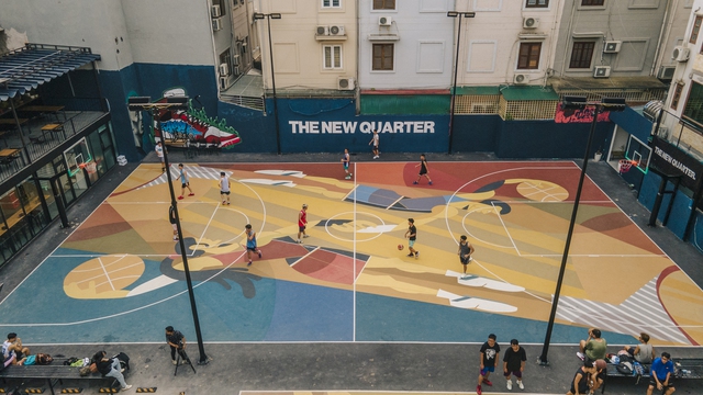 Khám phá sân bóng rổ đẹp nhất Hà Nội - “khu phố mới” hút giới trẻ - Ảnh 7.
