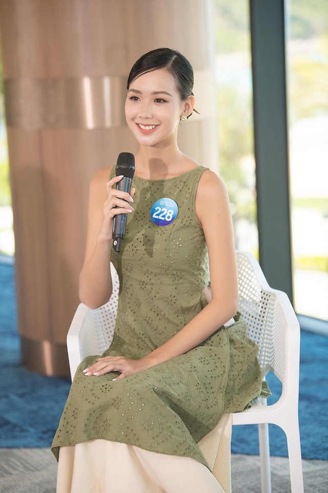 Người đẹp gốc Cần Thơ chiều cao khủng nhất Miss World Vietnam nói gì về cơ hội đội vương miện? - Ảnh 3.