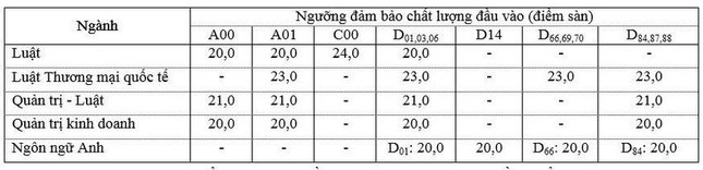 Trường ĐH Luật TPHCM công bố học phí mới: Cao nhất 165 triệu đồng/năm - Ảnh 3.