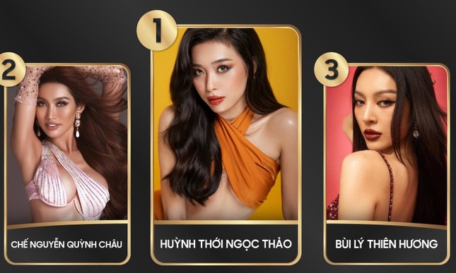 Ba Lùi vượt mặt Quỳnh Châu, Thiên Hương giành giải ảnh profile đẹp nhất Miss Grand Vietnam 2022 - Ảnh 1.