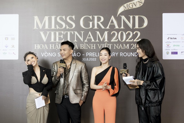 Kiều Loan, Ngọc Thảo và dàn mỹ nhân đổ bộ thảm đỏ sơ khảo Hoa hậu Hoà bình 2022 - Ảnh 12.