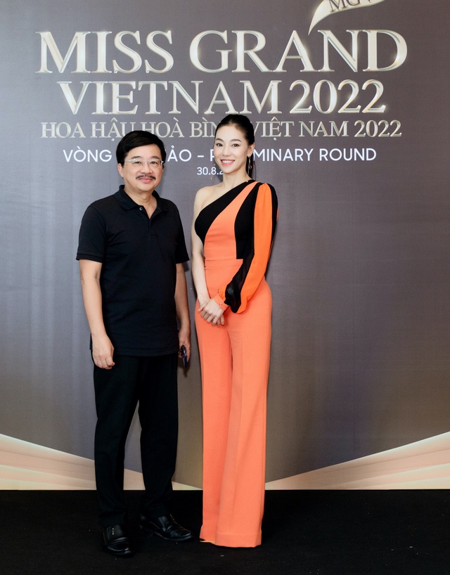 Kiều Loan, Ngọc Thảo và dàn mỹ nhân đổ bộ thảm đỏ sơ khảo Hoa hậu Hoà bình 2022 - Ảnh 13.
