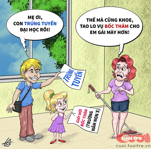 Bi hài đại học mầm non có tỉ lệ chọi cao ngất ngưởng - Ảnh 1.