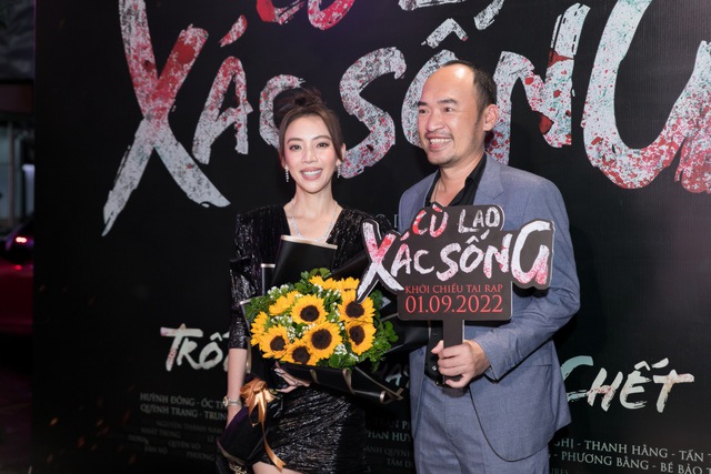 Thảm đỏ phim Việt duy nhất ra rạp 2/9: Thu Thuỷ - Ốc Thanh Vân trẻ đẹp ở tuổi U40 - Ảnh 4.