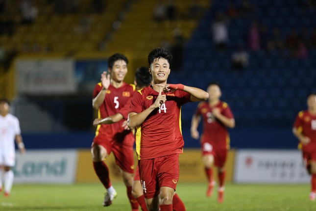 U19 Việt Nam chiến thắng thuyết phục U19 Myanmar - Ảnh 1.