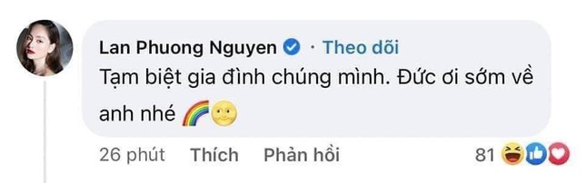 Lời nhắn của Lan Phương gửi tới Đức (Hồng Đăng) sớm về đã thành hiện thực? - Ảnh 2.