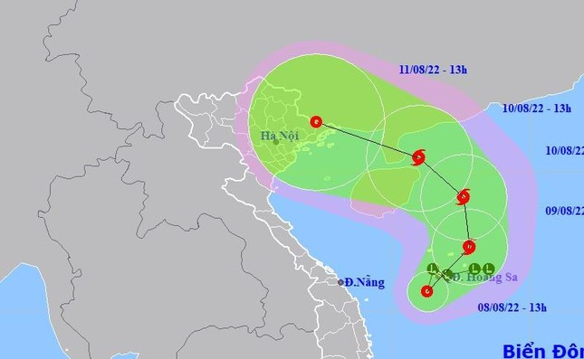  Áp thấp nhiệt đới có hướng di chuyển kỳ dị, phức tạp  - Ảnh 2.