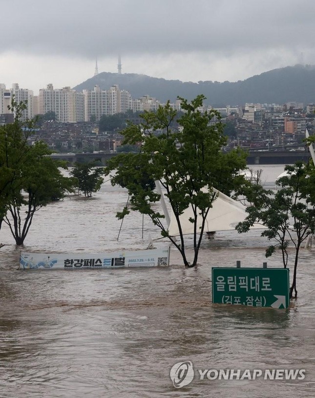 Hàn Quốc: Mưa lớn kỷ lục ở Seoul khiến 7 người thiệt mạng - Ảnh 9.