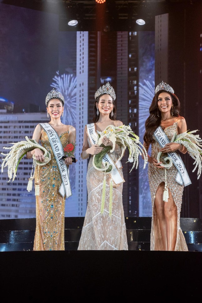 Nữ diễn viên từng đóng phim về đề tài Hoa hậu đăng quang Miss Grand Bangkok 2023 - Ảnh 3.