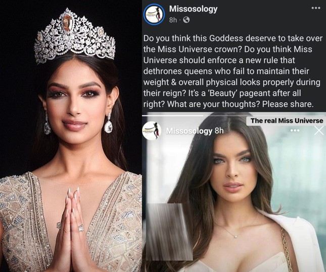 Chuyên trang Missosology gợi ý việc nên truất ngôi Miss Universe 2021 vì tăng cân khiến fan phẫn nộ - Ảnh 2.
