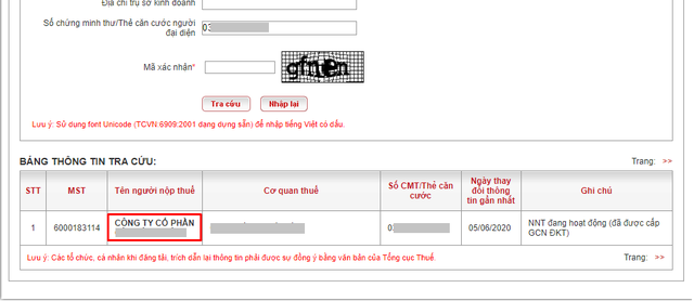 Quên mất mã số thuế và ngày cấp, làm thế nào để tra cứu?  - Ảnh 5.