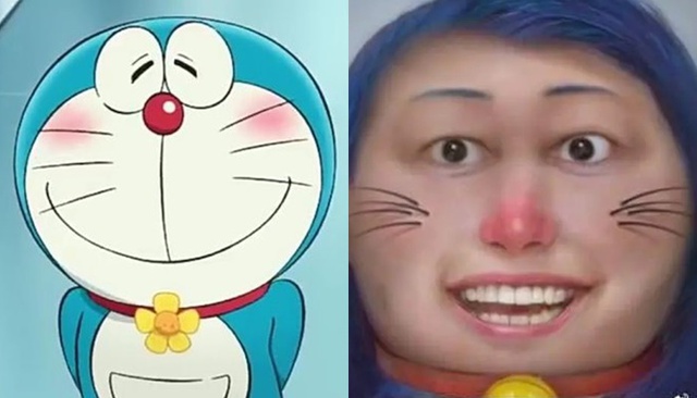 Đừng bỏ lỡ cơ hội chứng kiến Doraemon phép thuật biến thành người thật trong hình ảnh này. Một số tình huống hài hước và bất ngờ đang chờ đón bạn!