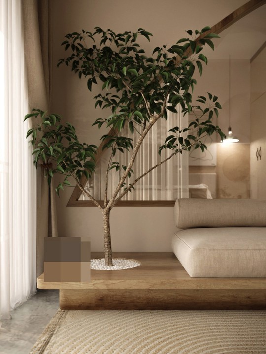 Mở rộng phòng ngủ cho căn hộ màu nâu và mẹo dành cho phòng ngủ nhỏ - Ảnh 3. Mở rộng phòng ngủ cho căn hộ màu nâu và mẹo dành cho phòng ngủ nhỏ - Ảnh 3.