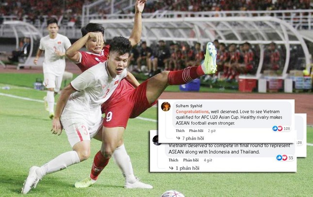 CĐV Indonesia tri ân U20 Việt Nam - Ảnh 1.