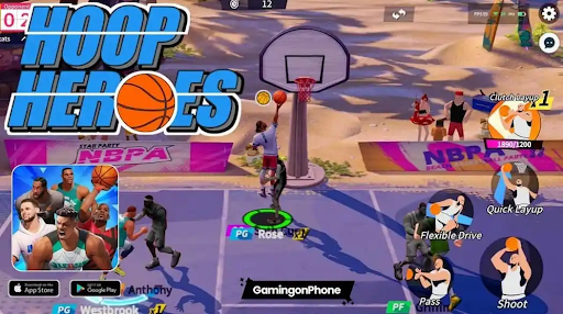 Game mô phỏng bóng rổ Hoop Heroes mở thử nghiệm giới hạn trên Android - Ảnh 2.