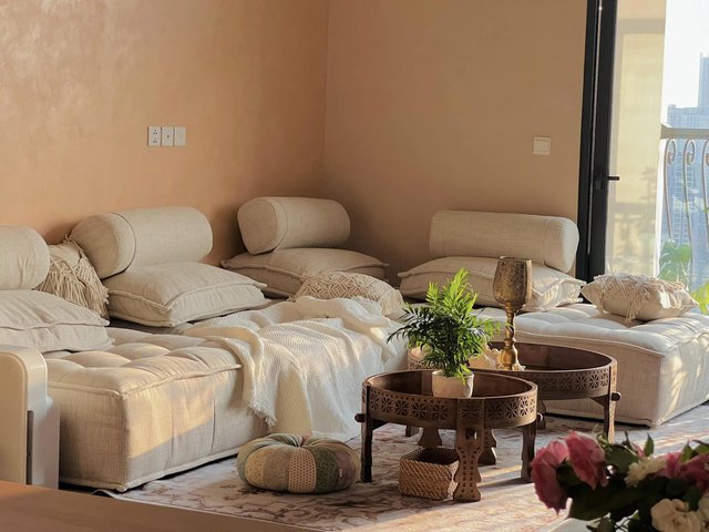145m2 apartment full of sunset in the center of Hanoi, comfortable living room like outdoors - Photo 11.