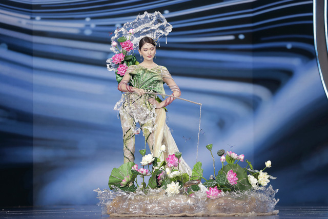 Những bộ trang phục văn hóa dân tộc ấn tượng tại Miss Grand Vietnam 2022 - Ảnh 2.