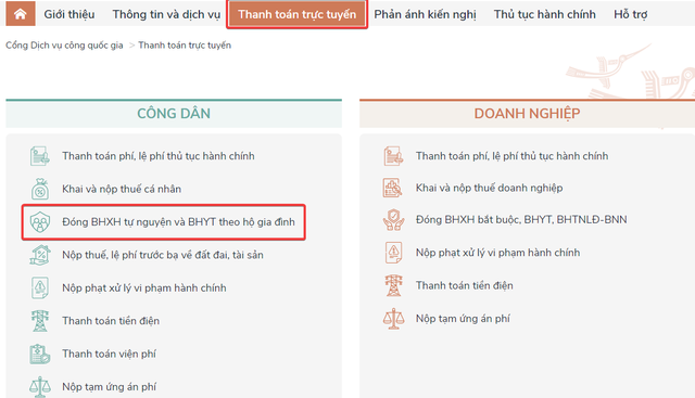 Hướng dẫn cách đóng BHXH tự nguyện online đơn giản nhất - Ảnh 2.