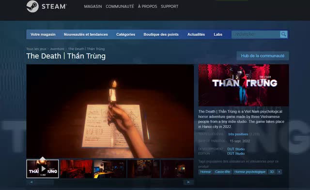 Thần Trùng - Game kinh dị thuần Việt lọt top xu hướng trên Steam - Ảnh 1.