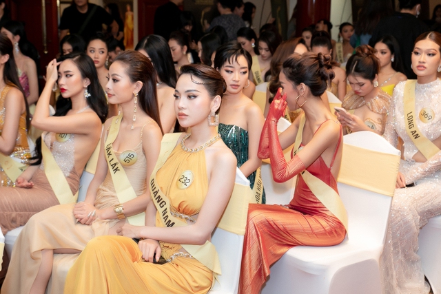 Thùy Tiên, Mai Phương đọ sắc cùng bộ đôi Á hậu quốc tế trên thảm đỏ - Ảnh 16.