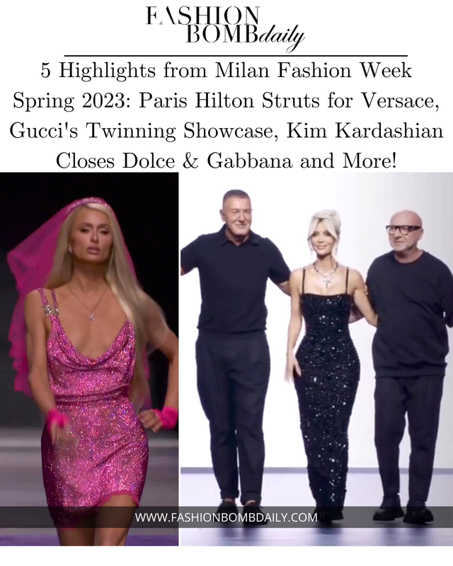 Cuộc chiến ngầm của Dolce & Gabbana và Versace tại Milan Fashion Week: Mời 2 biểu tượng thị phi đi diễn, nhắc lại ồn ào năm nào - Ảnh 1.