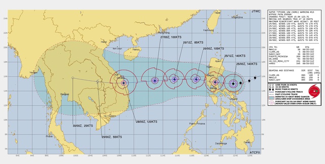 CẬP NHẬT TIN BÃO KHẨN CẤP: Bão NORU giật trên cấp 17 cách Đà Nẵng - Quảng Ngãi 270km - Ảnh 14.