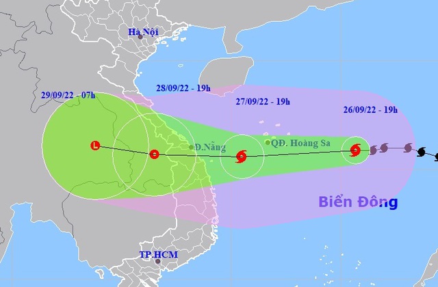 CẬP NHẬT TIN BÃO KHẨN CẤP: Bão NORU giật trên cấp 17 cách Đà Nẵng - Quảng Ngãi 270km - Ảnh 1.