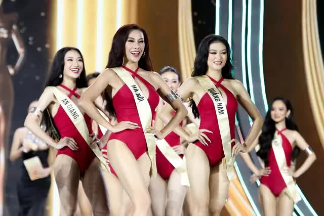 Sắc vóc dàn thí sinh Miss Grand Vietnam trong phần thi trình diễn bikini - Ảnh 10.