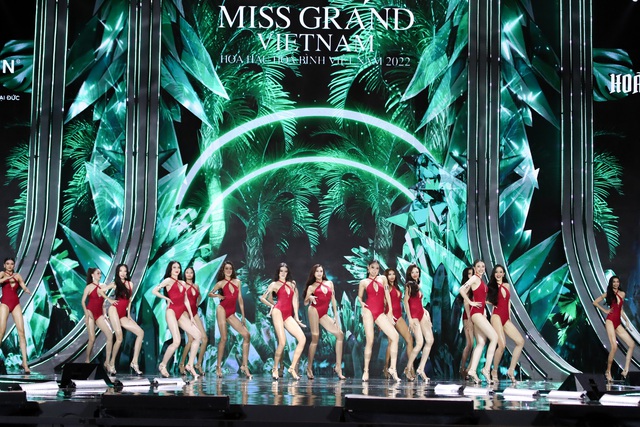 Sắc vóc dàn thí sinh Miss Grand Vietnam trong phần thi trình diễn bikini - Ảnh 9.