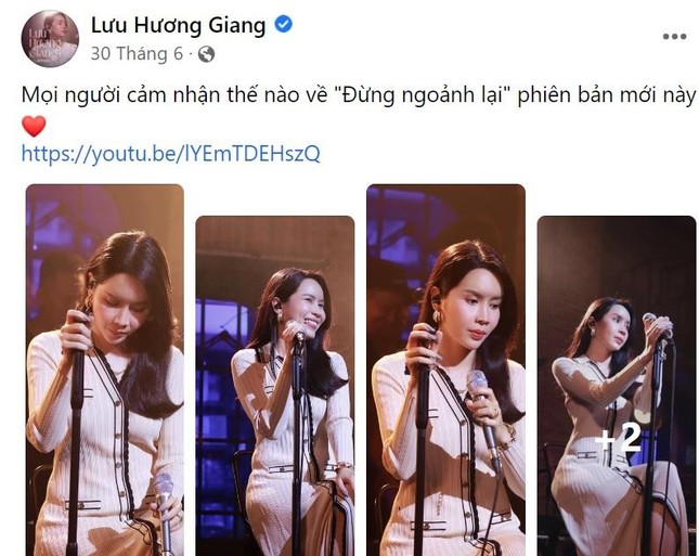 Lưu Hương Giang lần đầu lộ diện sau ồn ào của Hồ Hoài Anh, có hành động đáng lưu ý - Ảnh 1.