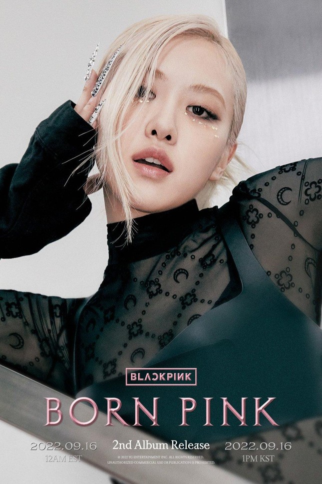 Poster khét lẹt của BLACKPINK cho Born Pink: Tạo hình được Rosé, Jennie bật mí từ lâu - Ảnh 3.