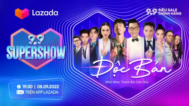 Đại nhạc hội Lazada đổ bộ H&agrave; Nội ng&agrave;y 8/9, ĐEN &ndash; Phan Mạnh Quỳnh &ndash; Th&ugrave;y Ti&ecirc;n, hứa hẹn mang đến đại tiệc &acirc;m nhạc độc nhất! - Ảnh 1.