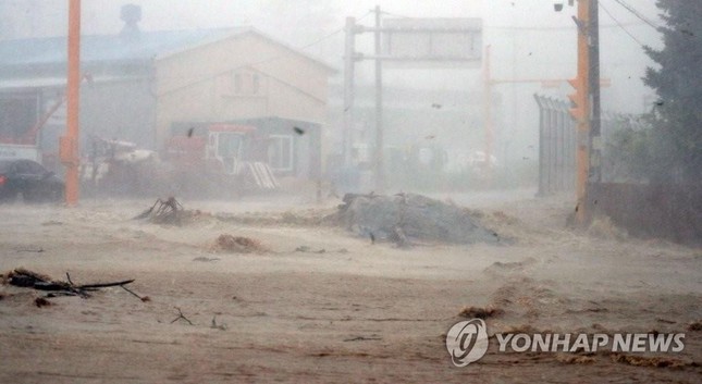 Hàn Quốc: 7 người chết thảm vì xuống hầm đậu xe đúng lúc mưa bão - Ảnh 12.